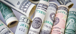 funding urban in-fill icon rolled dollar bills
