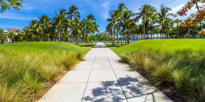 Affordable Housing in South Florida icon walkway in miami