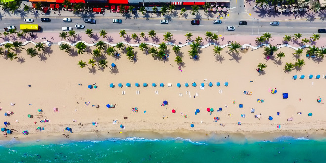 South Florida Real Estate Update icon beach aerial